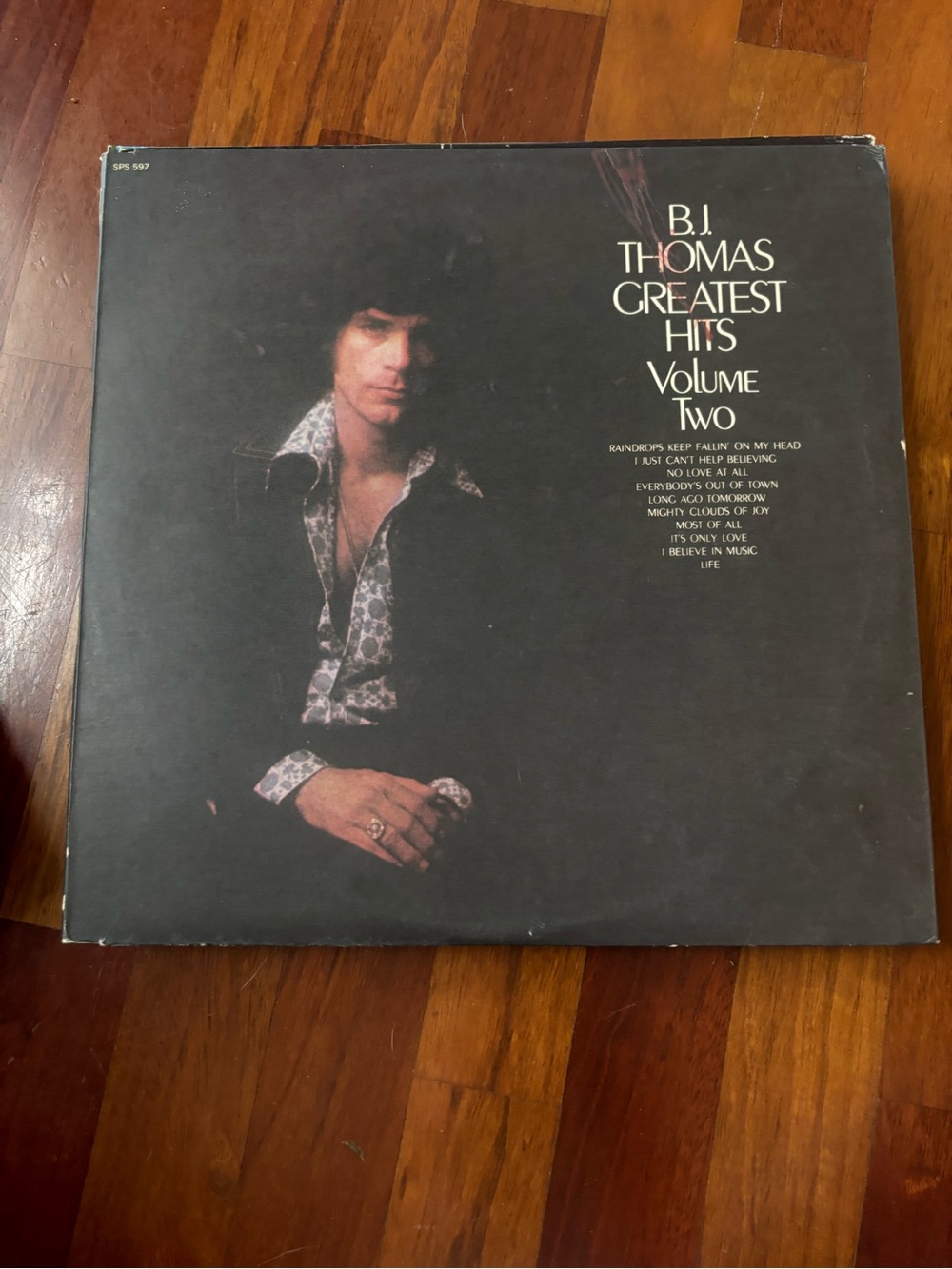 B.J. Thomas Greatest Hits Volume Two Vinyl Album - Black